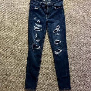 American Eagle ripped jeans